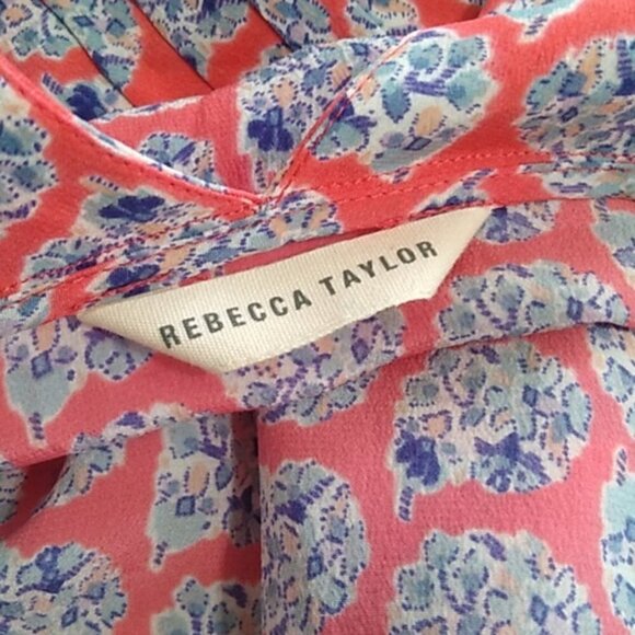 Rebecca Taylor Sleeveless Amanda V-Neck Dress - Picture 11 of 16